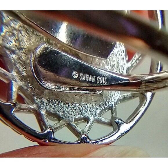 Onyx Tibetan Earrings & Sara Cov. Adjustable Ring - Picture 12 of 13